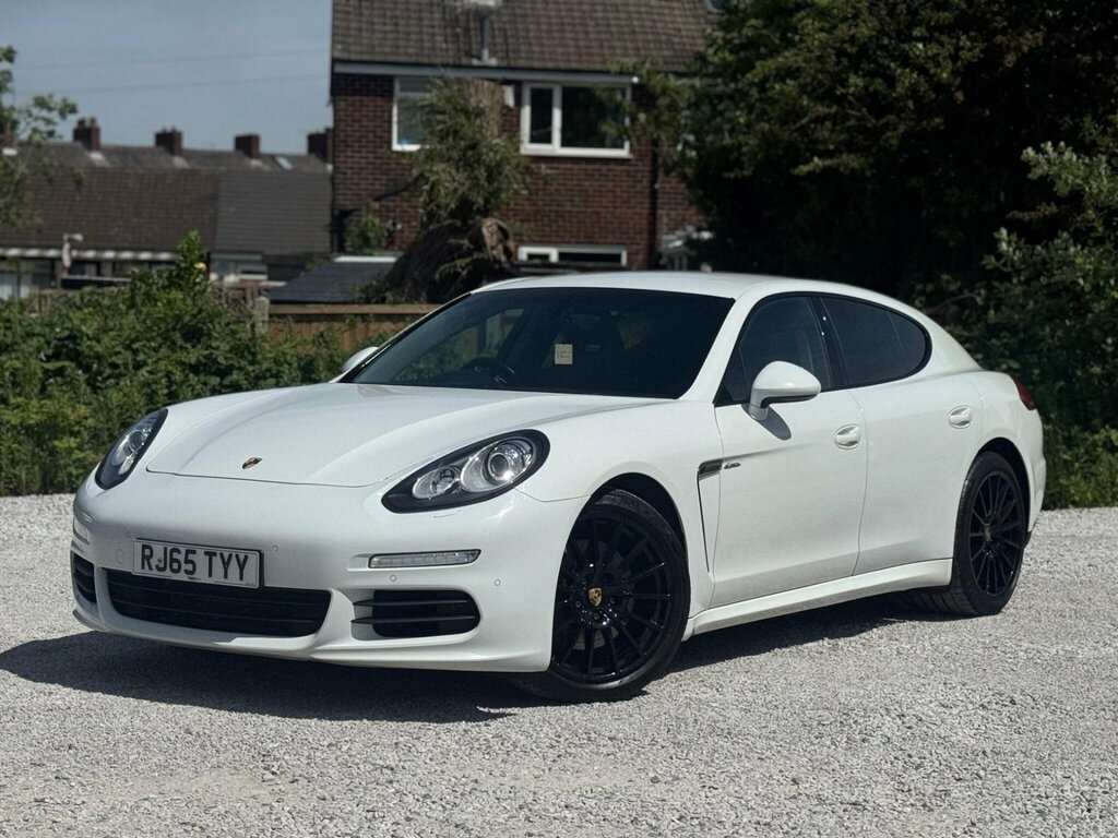 Porsche Panamera 3.0D V6 Tiptronics Euro 5 Ss RJ65TYY White #2