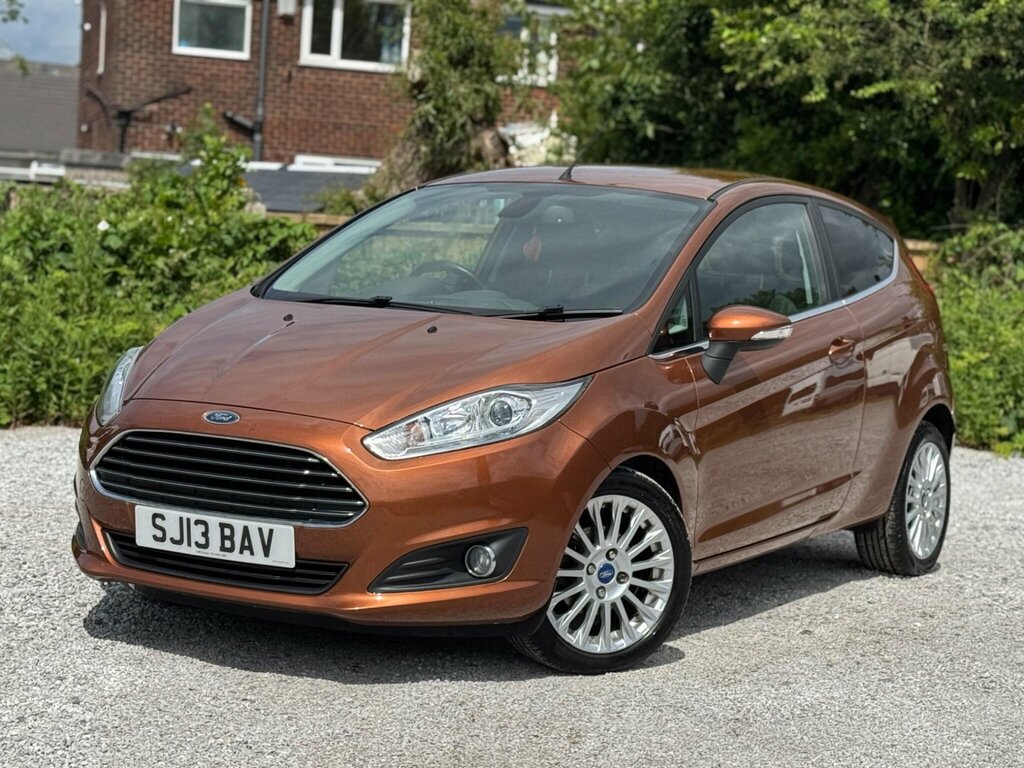 Ford Fiesta 1.6 Titanium Powershift Euro 5 SJ13BAV Yellow #3