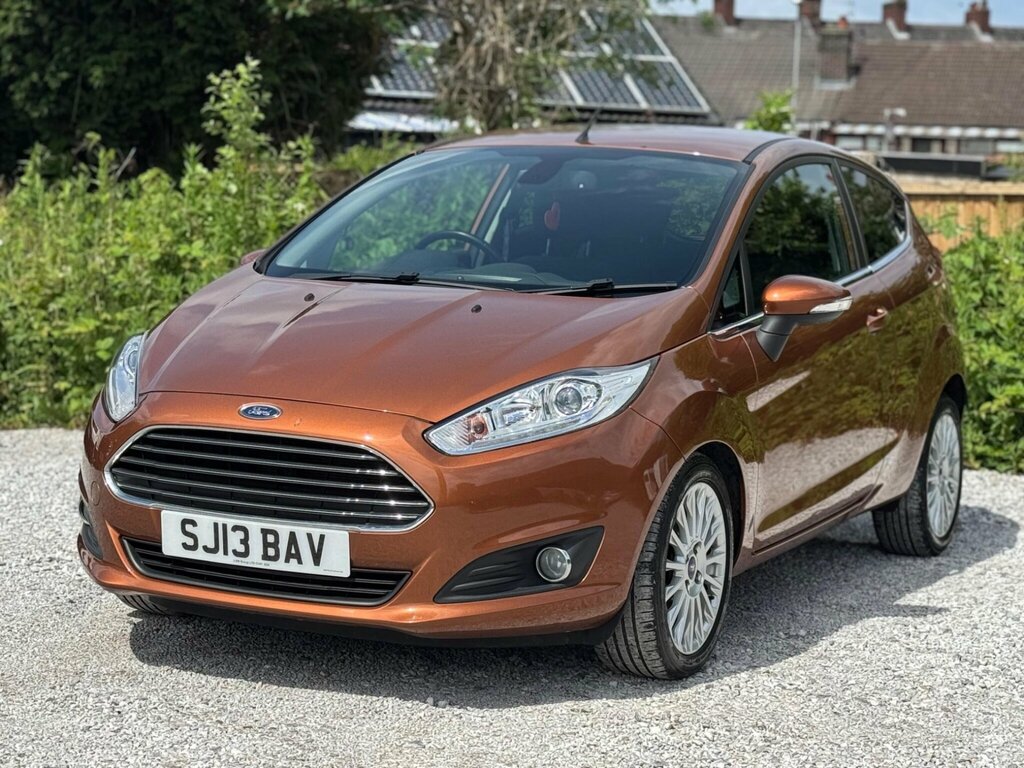 Ford Fiesta 1.6 Titanium Powershift Euro 5 SJ13BAV Yellow #6