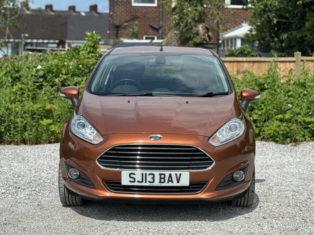 Ford Fiesta 1.6 Titanium Powershift Euro 5 SJ13BAV Yellow #5