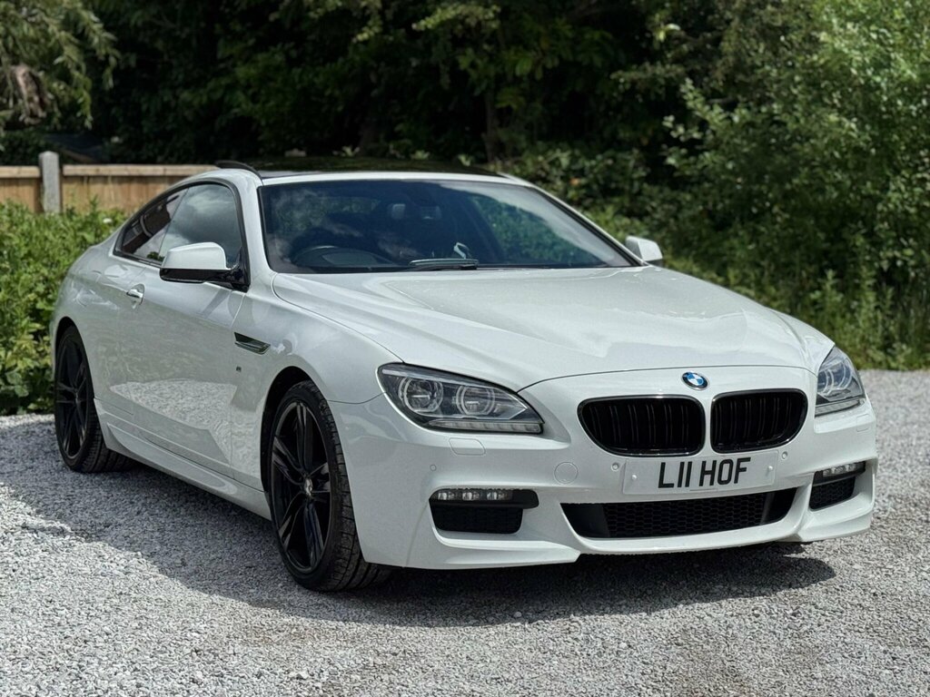 BMW 6 Series Gran Coupe 3.0 640D M Sport Coupe Euro 5 Ss White #4