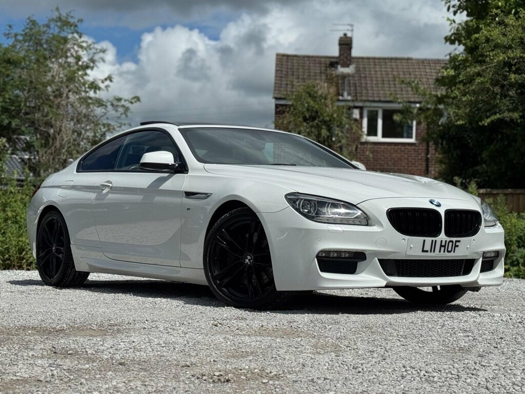 BMW 6 Series Gran Coupe 3.0 640D M Sport Coupe Euro 5 Ss White #2