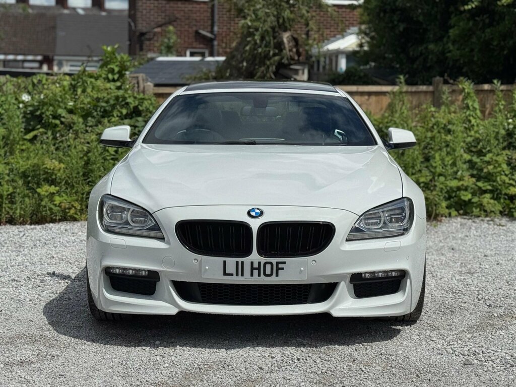 BMW 6 Series Gran Coupe 3.0 640D M Sport Coupe Euro 5 Ss White #5