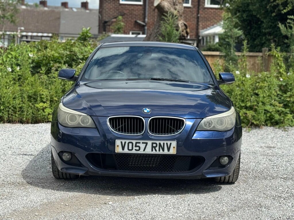 BMW 5 Series 2.0 520D M Sport Euro 4 VO57RNV Blue #5