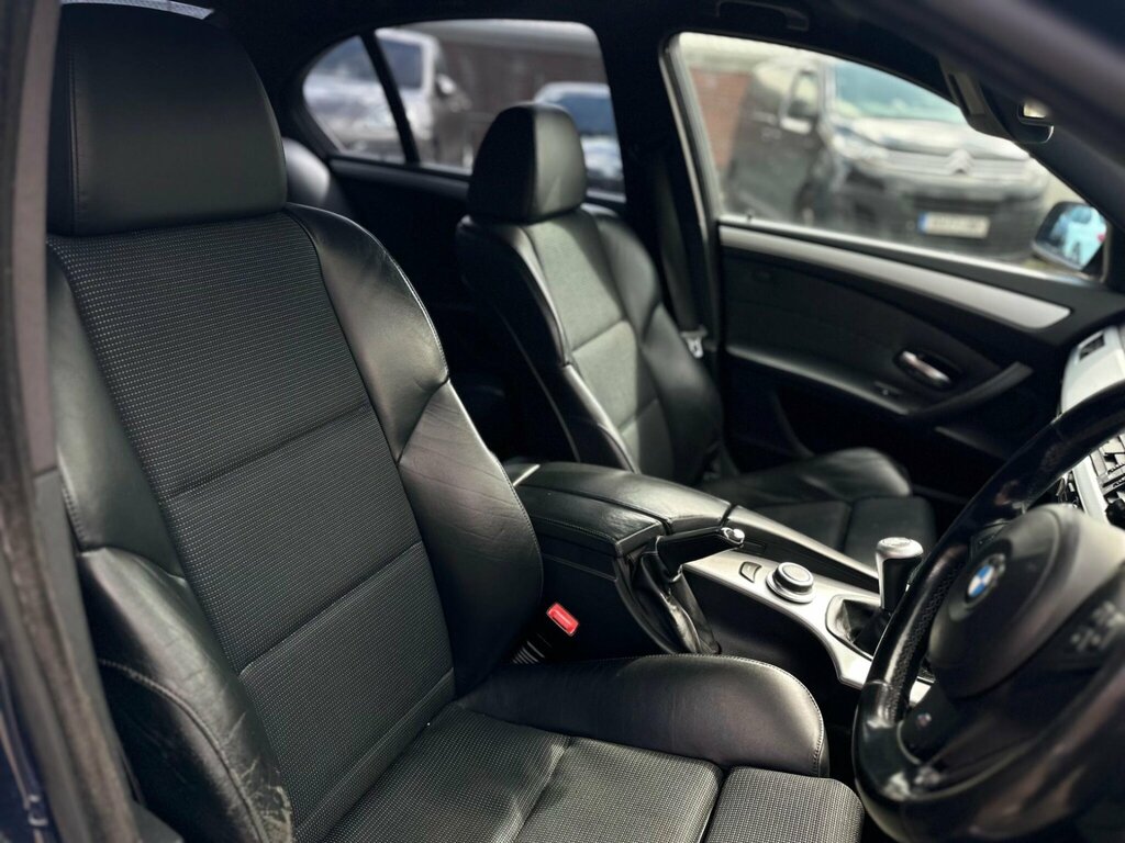 BMW 5 Series 2.0 520D M Sport Euro 4 Blue #6