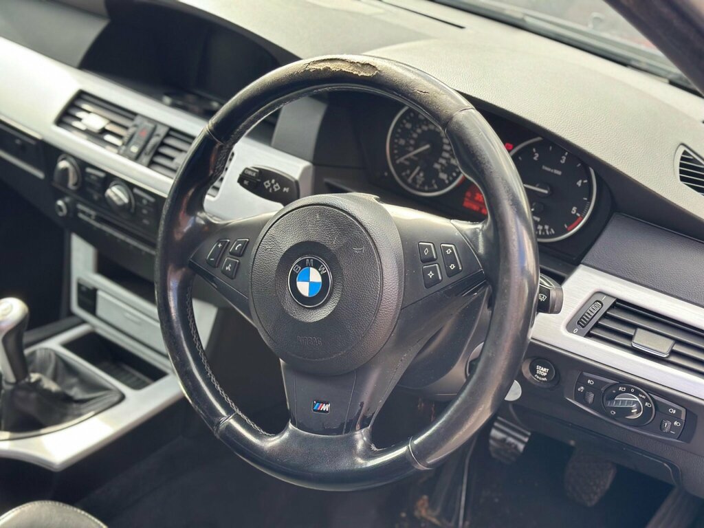 BMW 5 Series 3.0 535D Silver #12