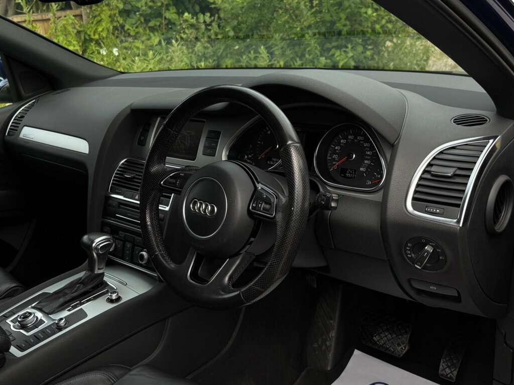 Audi Q7 3.0 Tdi Quattro S Line Ss 204 Bhp Black #20
