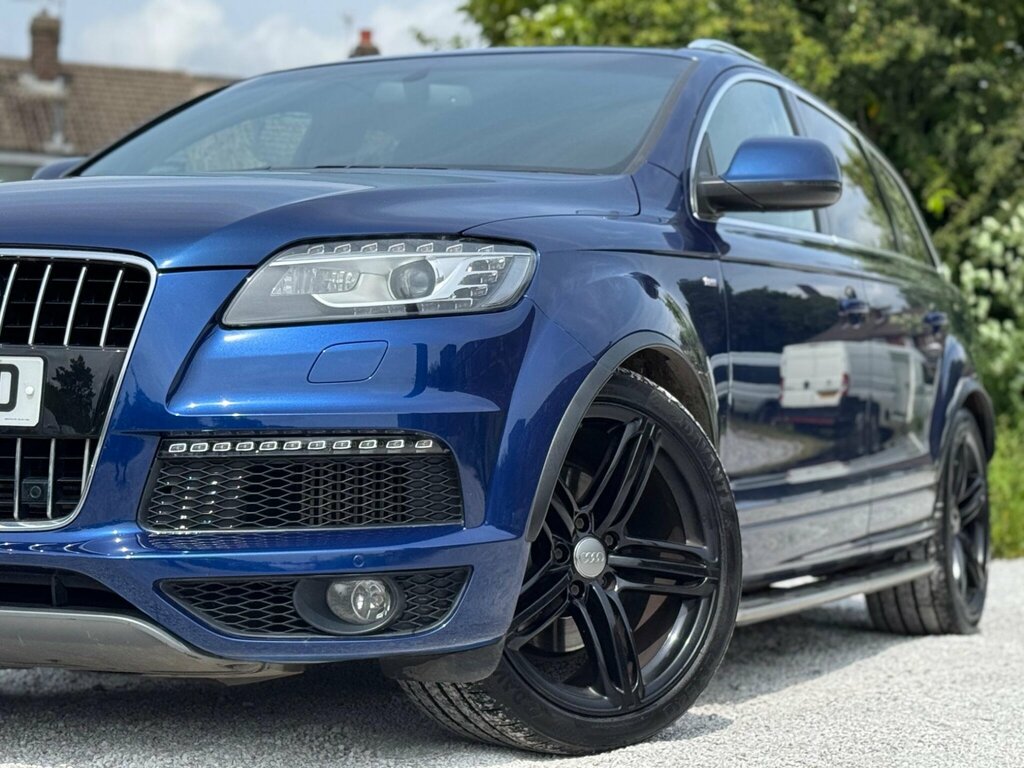 Audi Q7 3.0 Tdi Quattro S Line Ss 204 Bhp Black #11
