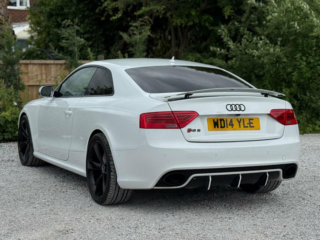 Audi RS5 Coupe 4.2 Fsi V8 S Tronic Quattro Euro 5 2014 White #14