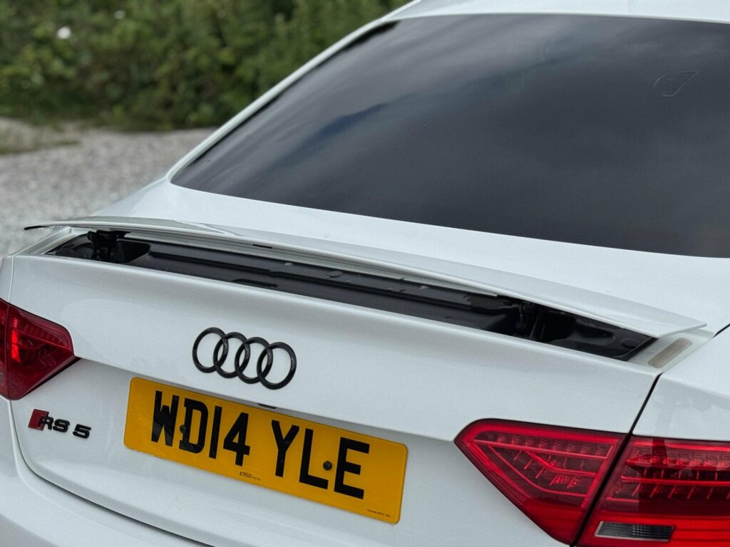 Audi RS5 Coupe 4.2 Fsi V8 S Tronic Quattro Euro 5 2014 White #94