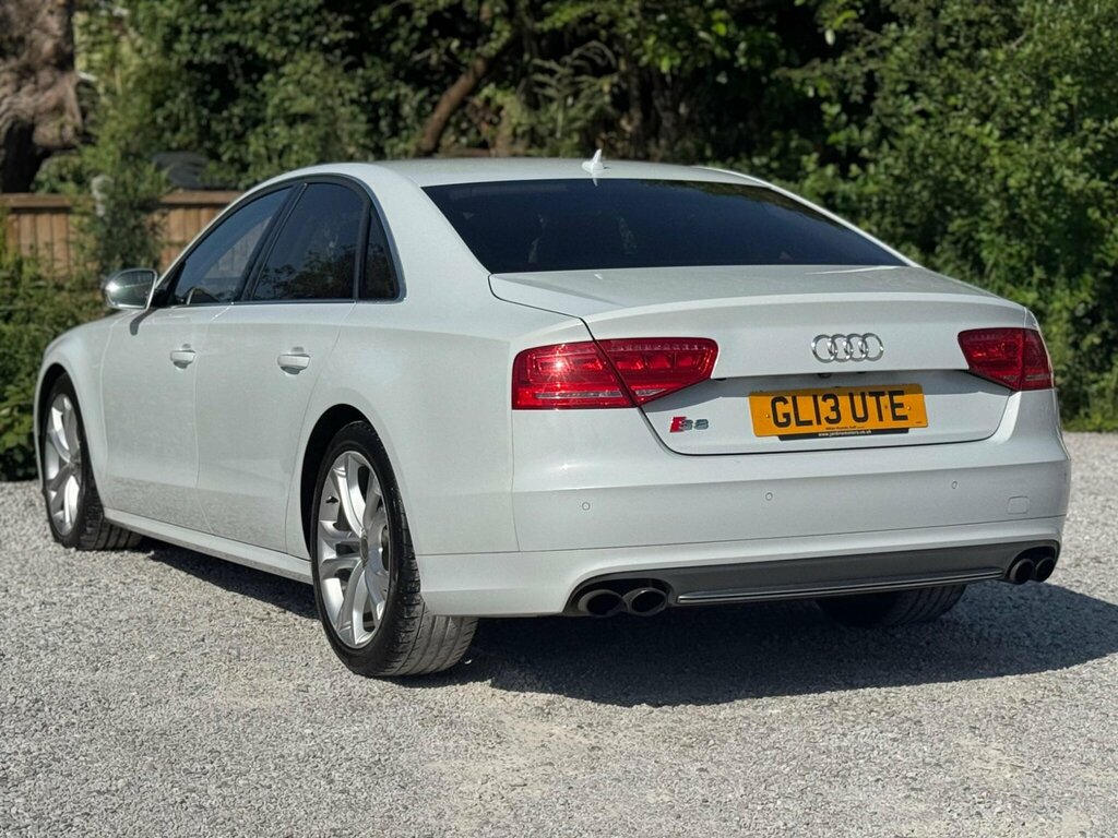 Audi S8 4.0 Tfsi V8 Tiptronic Quattro Euro 5 White #4