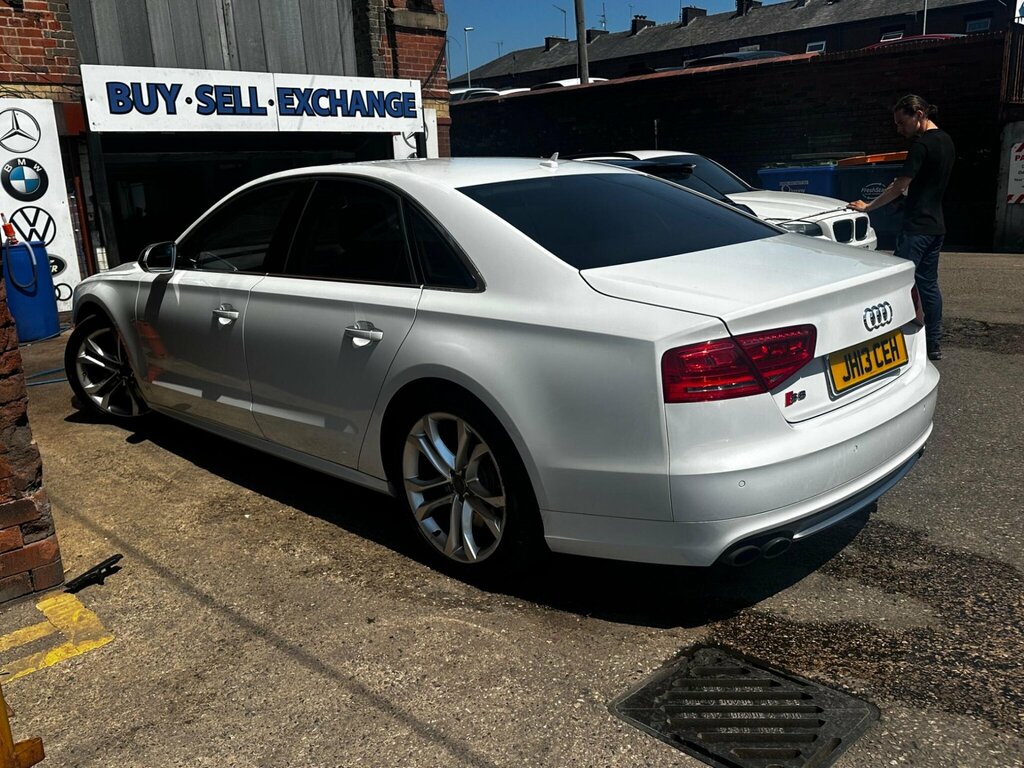 Audi S8 4.0 Tfsi V8 Tiptronic Quattro Euro 5 White #4