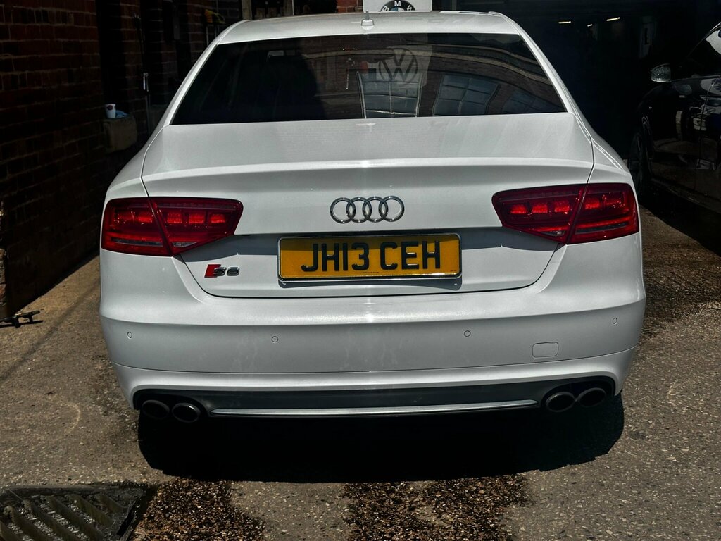 Audi S8 4.0 Tfsi V8 Tiptronic Quattro Euro 5 White #5