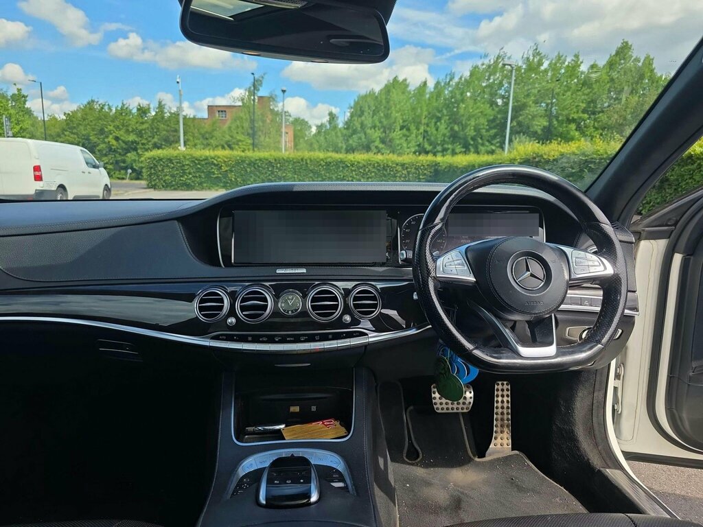 Mercedes-Benz S Class 3.0 S350d V6 Amg Line G-tronic Euro 6 Ss White #4