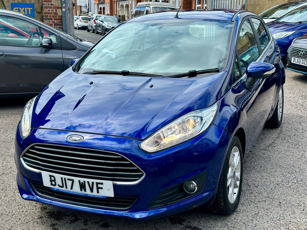 Ford Fiesta Hatchback BJ17WVF Blue #3