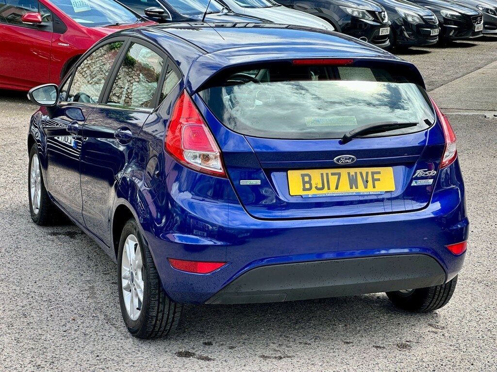 Ford Fiesta Hatchback BJ17WVF Blue #4