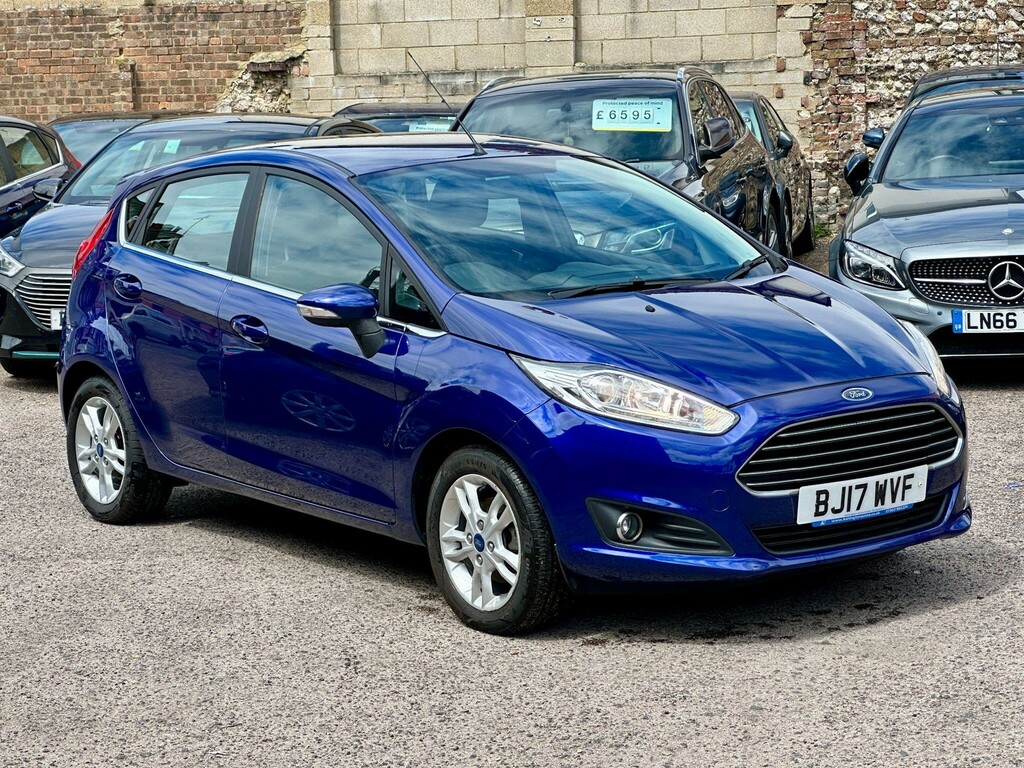 Ford Fiesta Hatchback BJ17WVF Blue #5