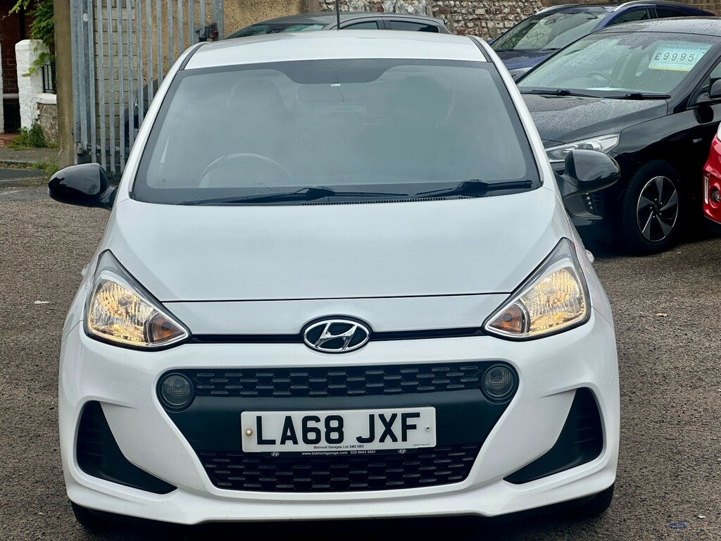 Hyundai I10 Hatchback LA68JXF White #2