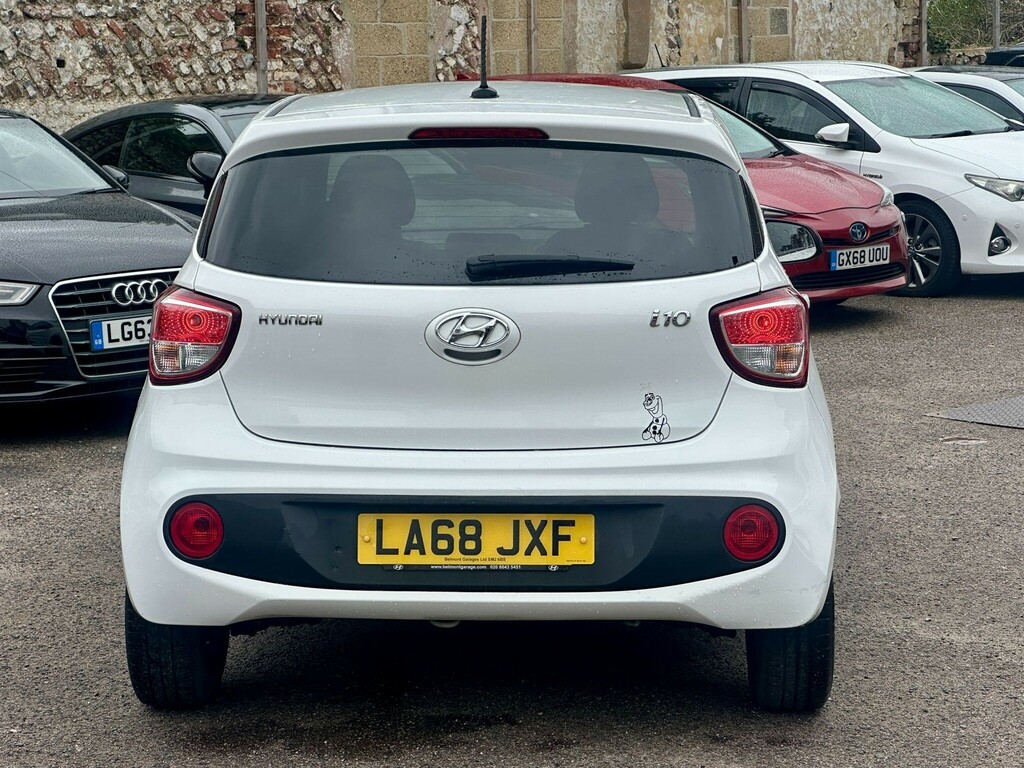 Hyundai I10 Hatchback LA68JXF White #6