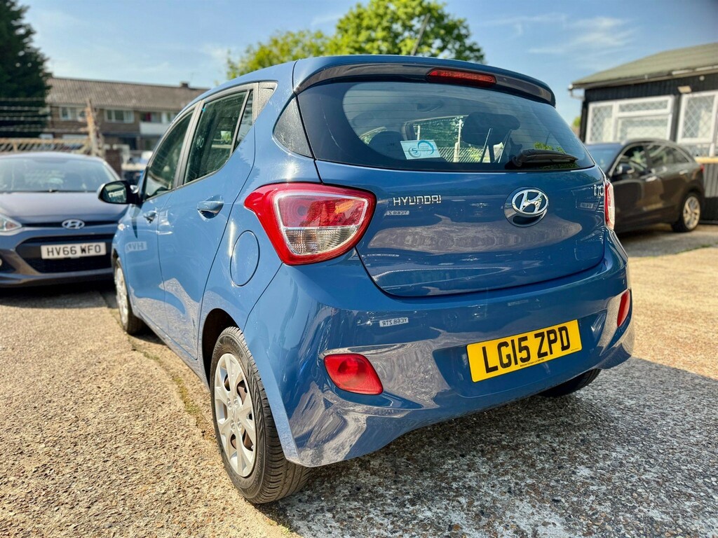 Hyundai I10 Hatchback LG15ZPD Blue #4