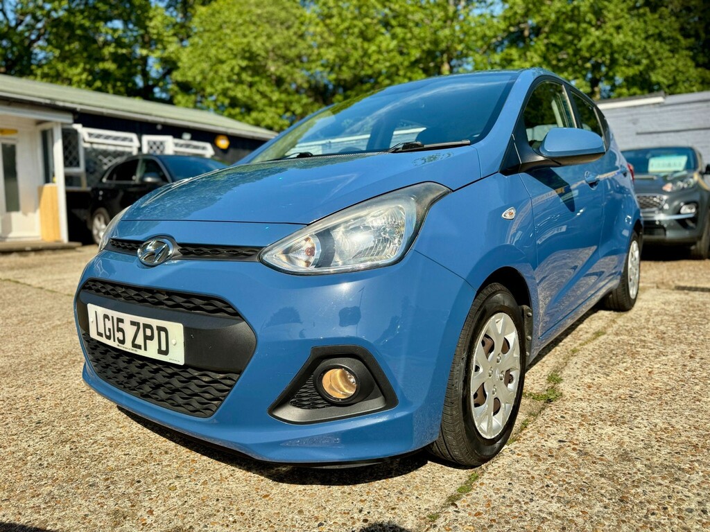 Hyundai I10 Hatchback LG15ZPD Blue #3