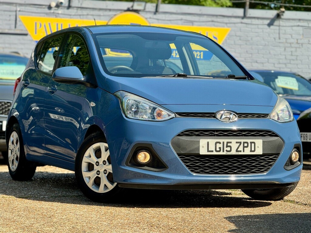 Hyundai I10 Hatchback LG15ZPD Blue #5