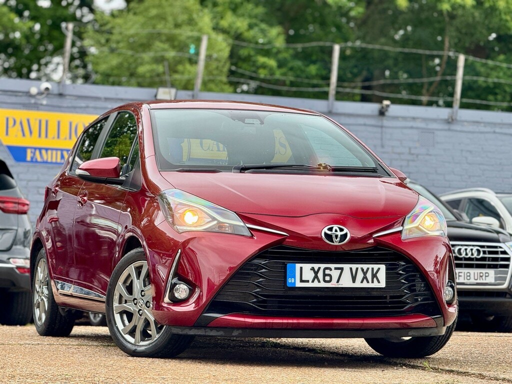Toyota Yaris Hatchback LX67VXK Red #5