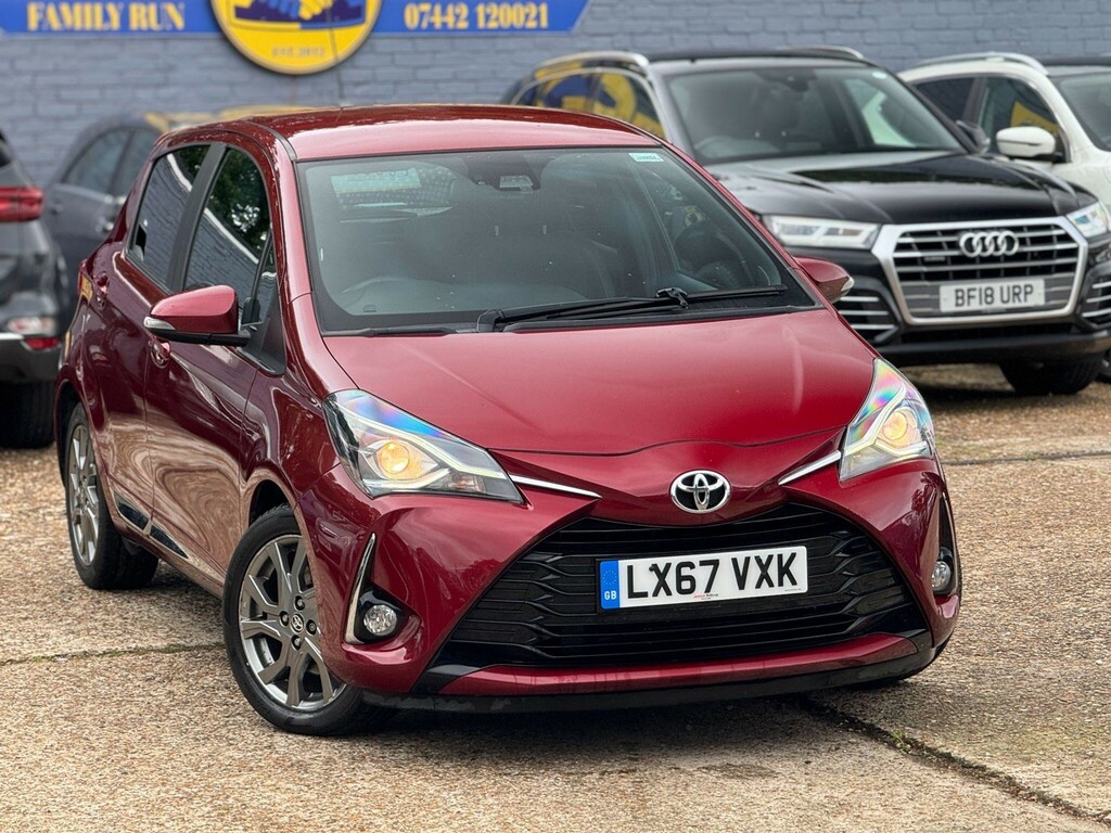 Toyota Yaris Hatchback LX67VXK Red #6