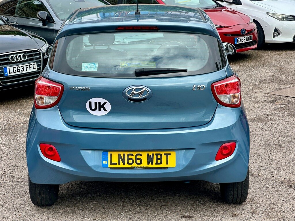 Hyundai I10 Hatchback Blue #6