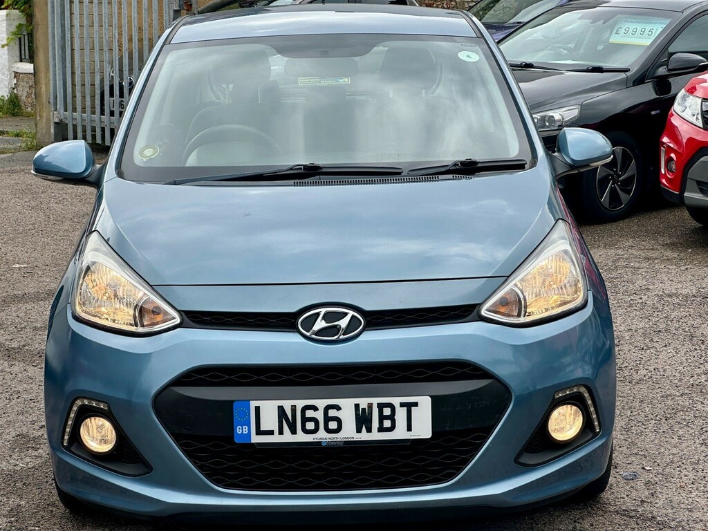 Hyundai I10 Hatchback Blue #2