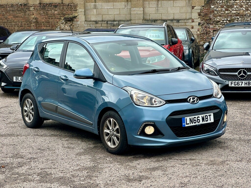 Hyundai I10 Hatchback Blue #5