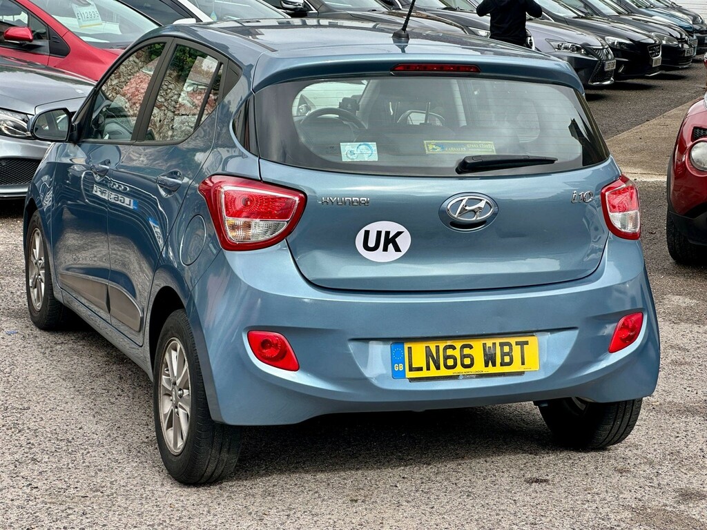 Hyundai I10 Hatchback Blue #4