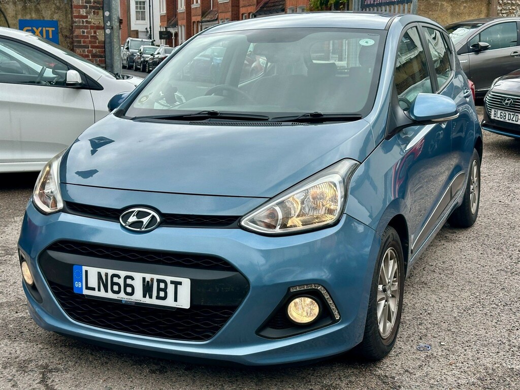 Hyundai I10 Hatchback Blue #3