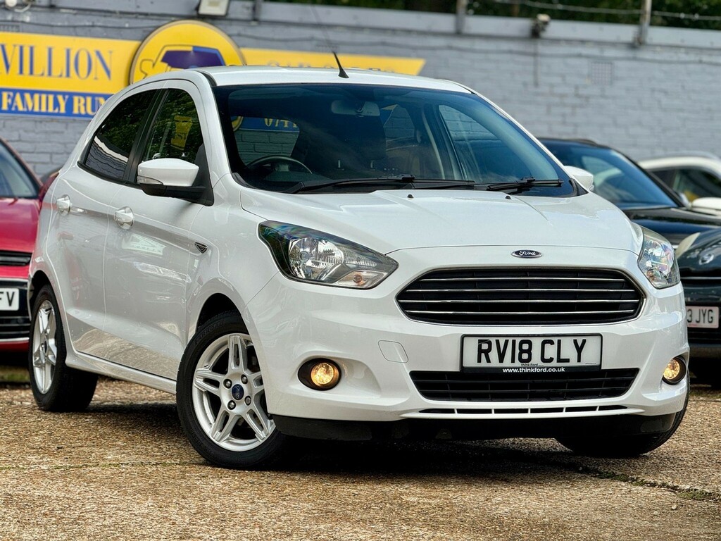 Ford KA+ Zetec White