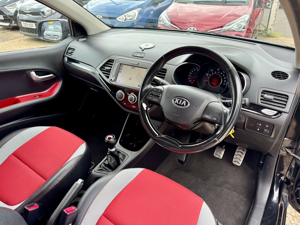 Kia Picanto Hatchback 1.0 1 Air Euro 6 201666 Black #19