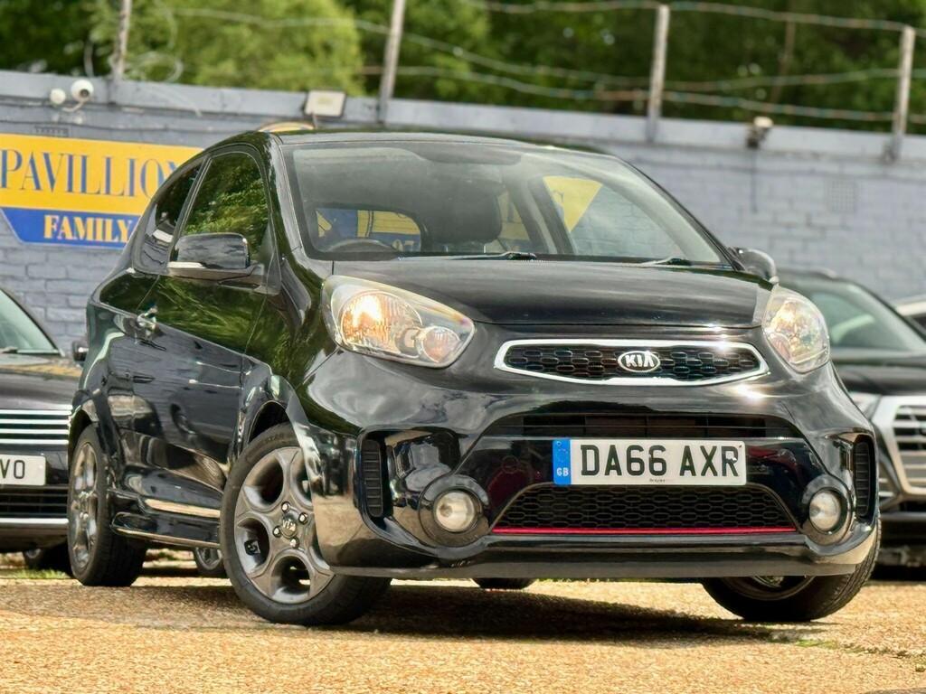 Kia Picanto Hatchback Black #5