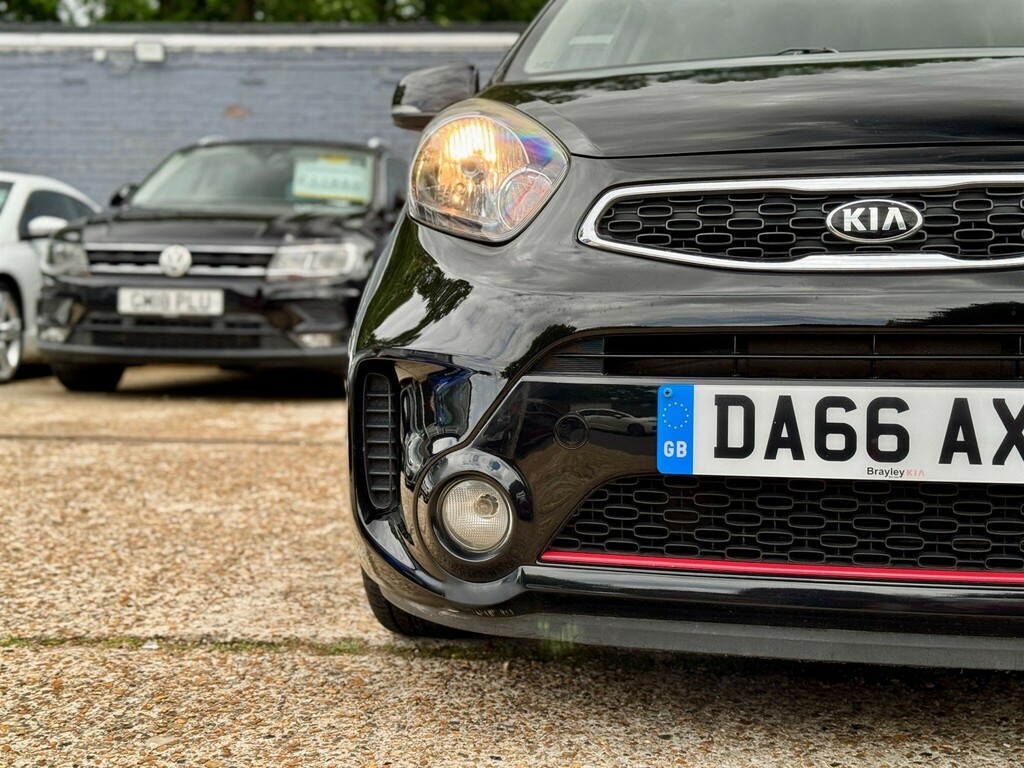 Kia Picanto Hatchback 1.0 1 Air Euro 6 201666 Black #61