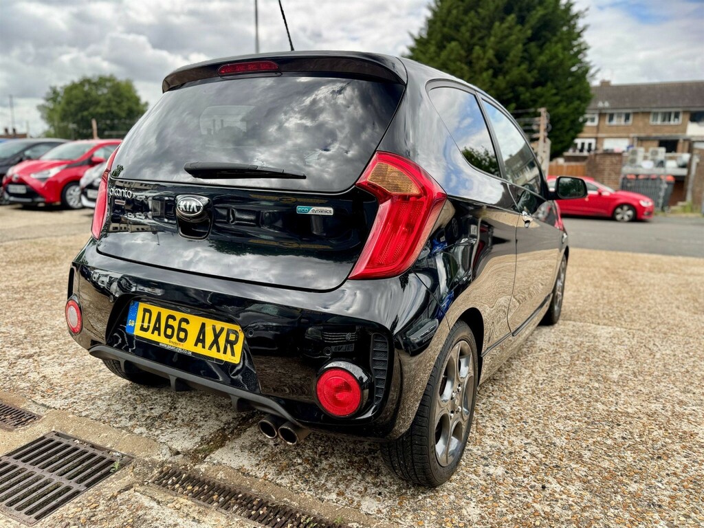 Kia Picanto Hatchback 1.0 1 Air Euro 6 201666 Black #16