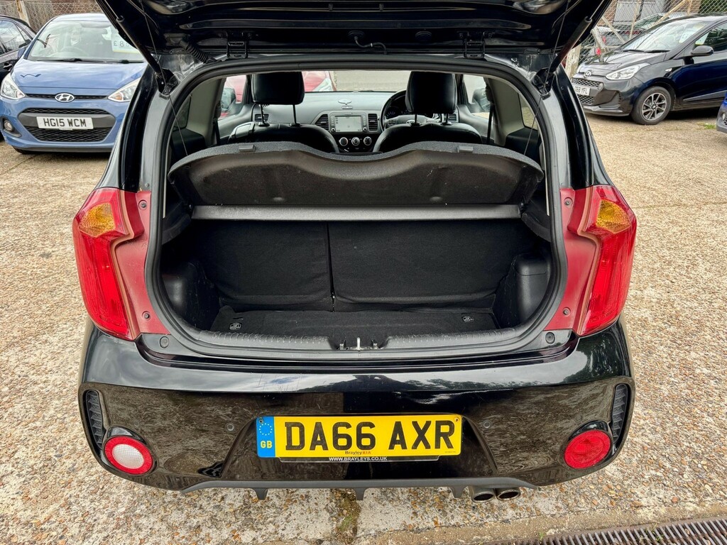 Kia Picanto Hatchback 1.0 1 Air Euro 6 201666 Black #45