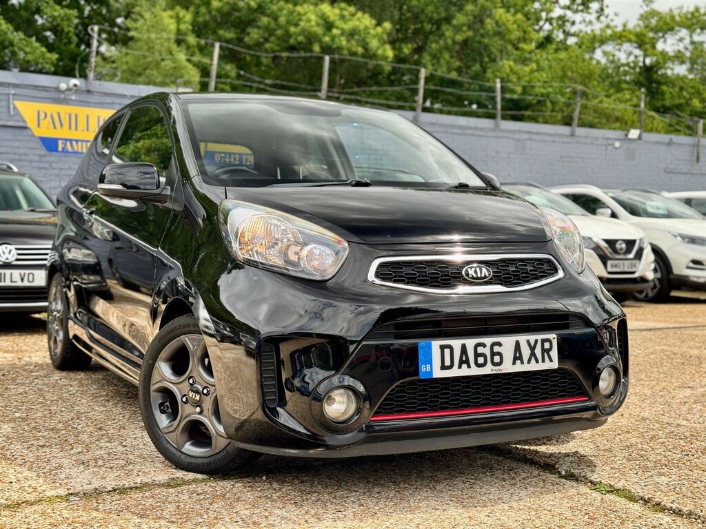 Kia Picanto Hatchback 1.0 1 Air Euro 6 201666 Black #8