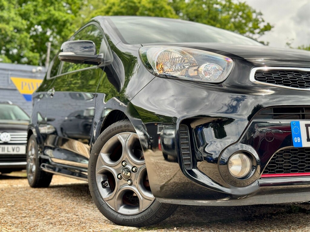 Kia Picanto Hatchback 1.0 1 Air Euro 6 201666 Black #9