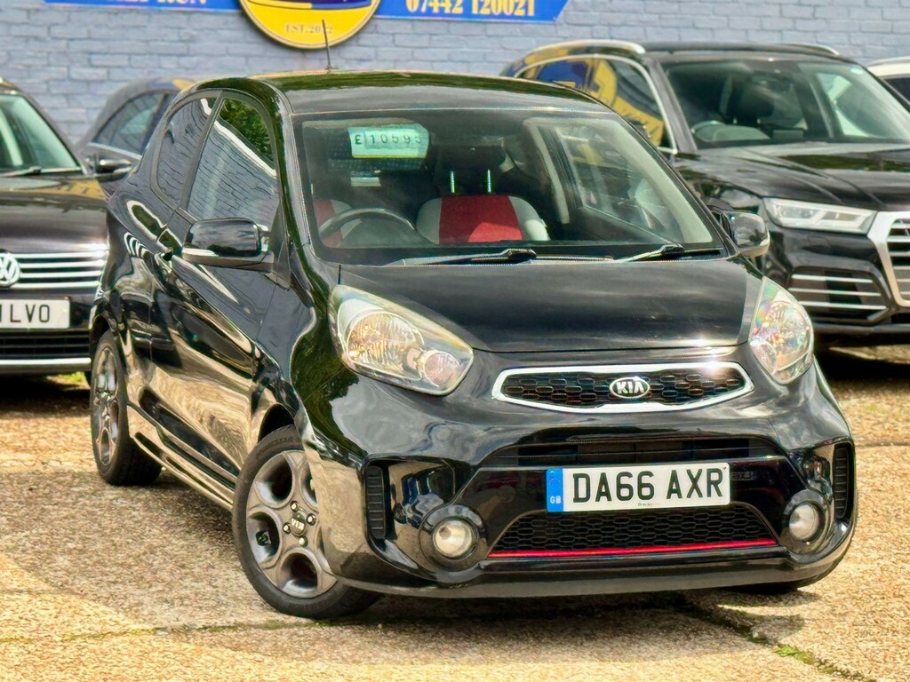 Kia Picanto Hatchback Black #6