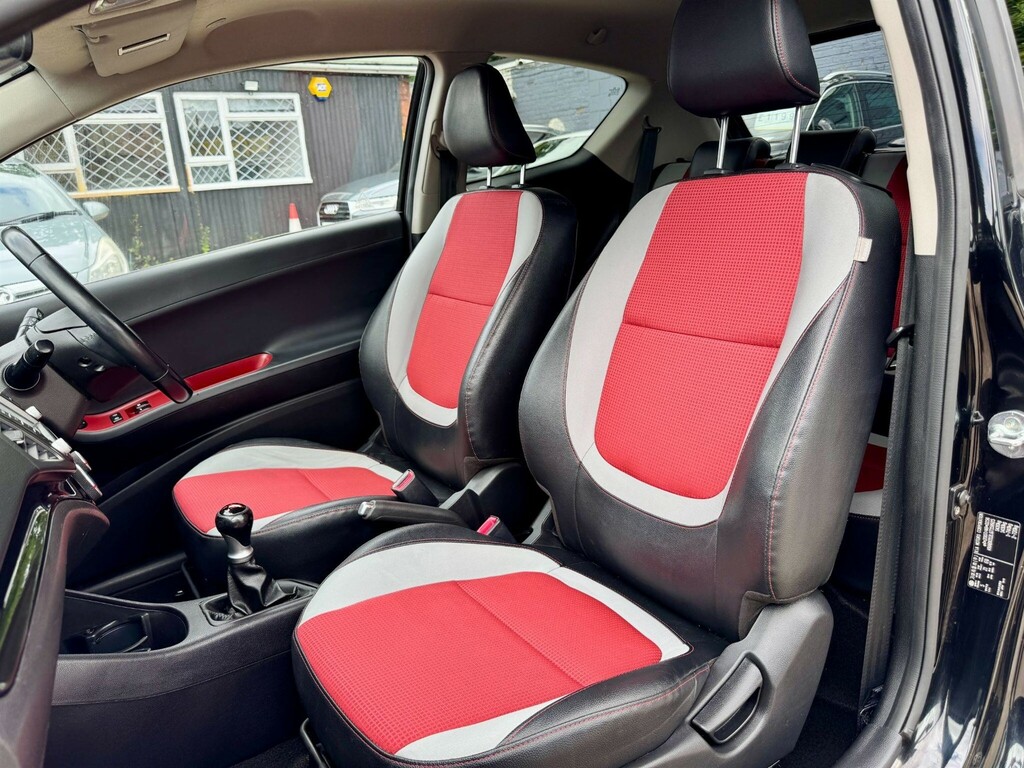Kia Picanto Hatchback 1.0 1 Air Euro 6 201666 Black #50