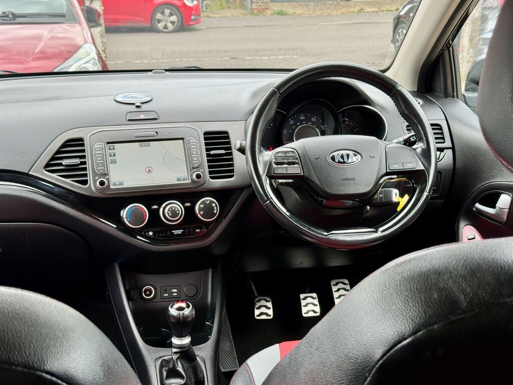 Kia Picanto Hatchback 1.0 1 Air Euro 6 201666 Black #17