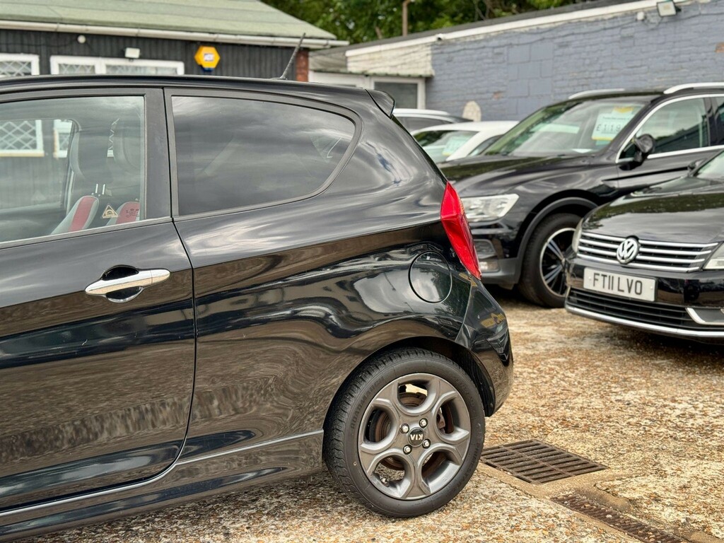 Kia Picanto Hatchback 1.0 1 Air Euro 6 201666 Black #14