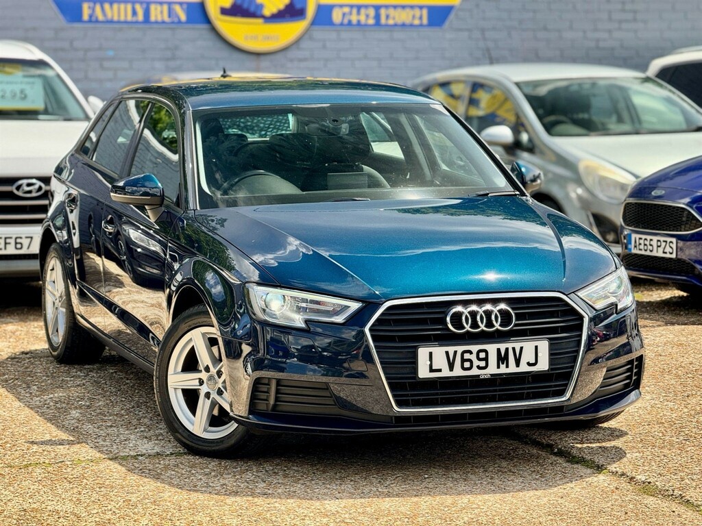 Audi A3 Hatchback LV69MVJ Blue #6