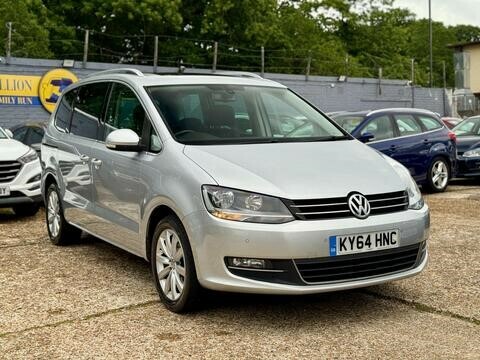 Volkswagen Sharan Mpv Silver #2