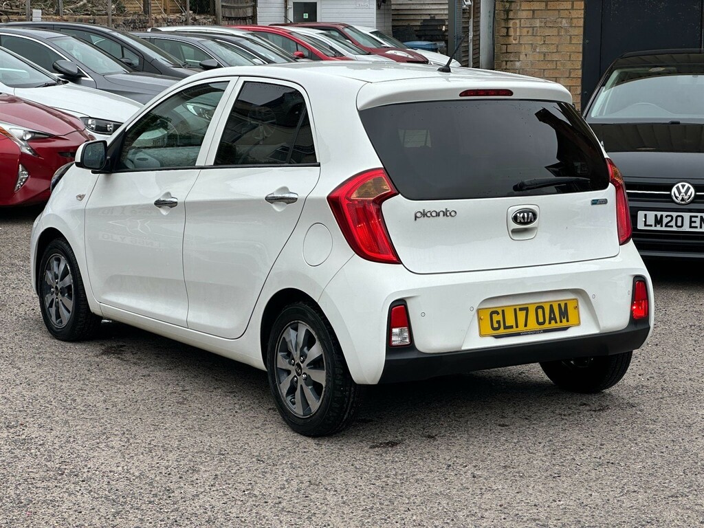 Kia Picanto Hatchback White #4