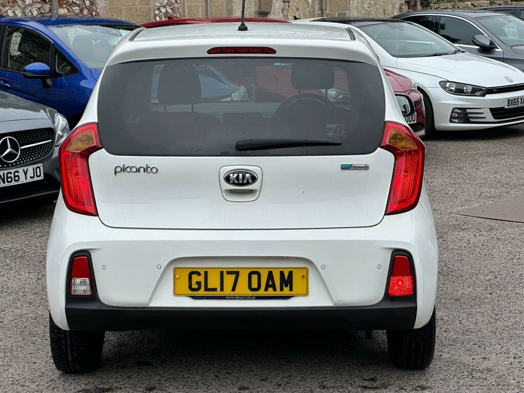 Kia Picanto Hatchback White #5