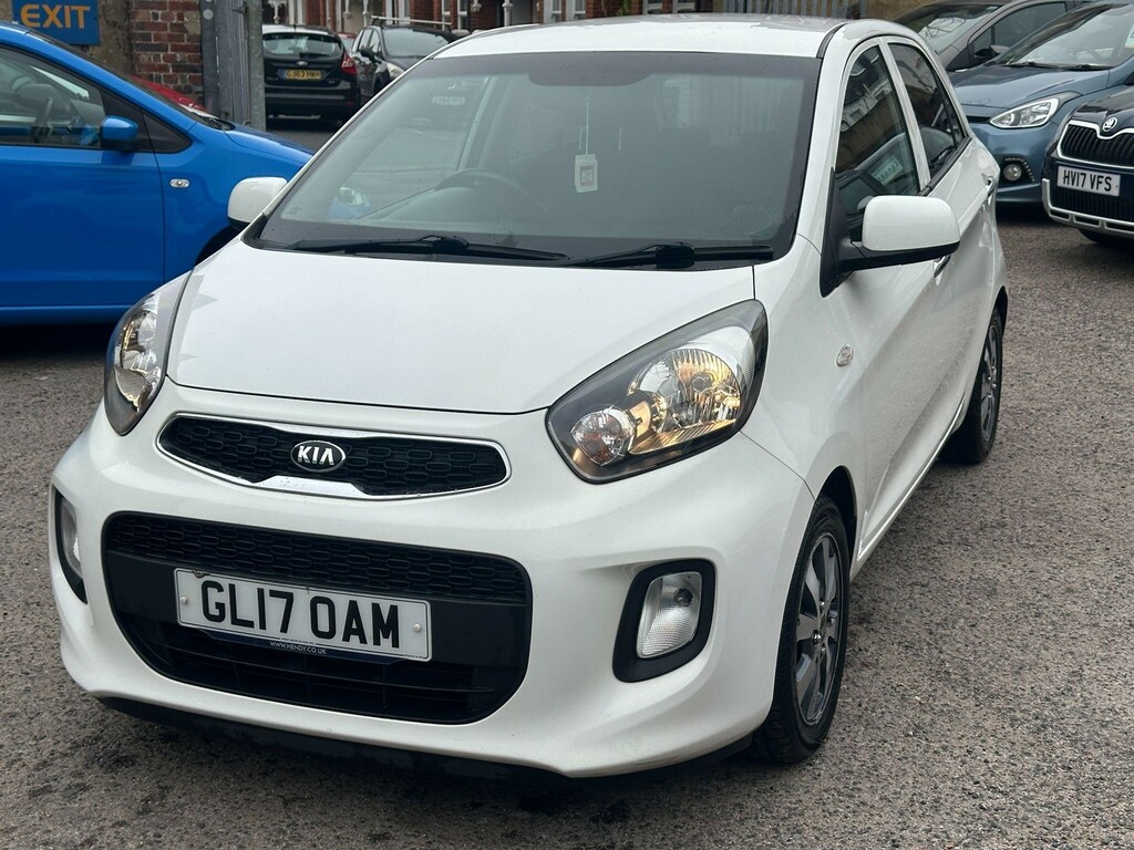 Kia Picanto Hatchback White #3